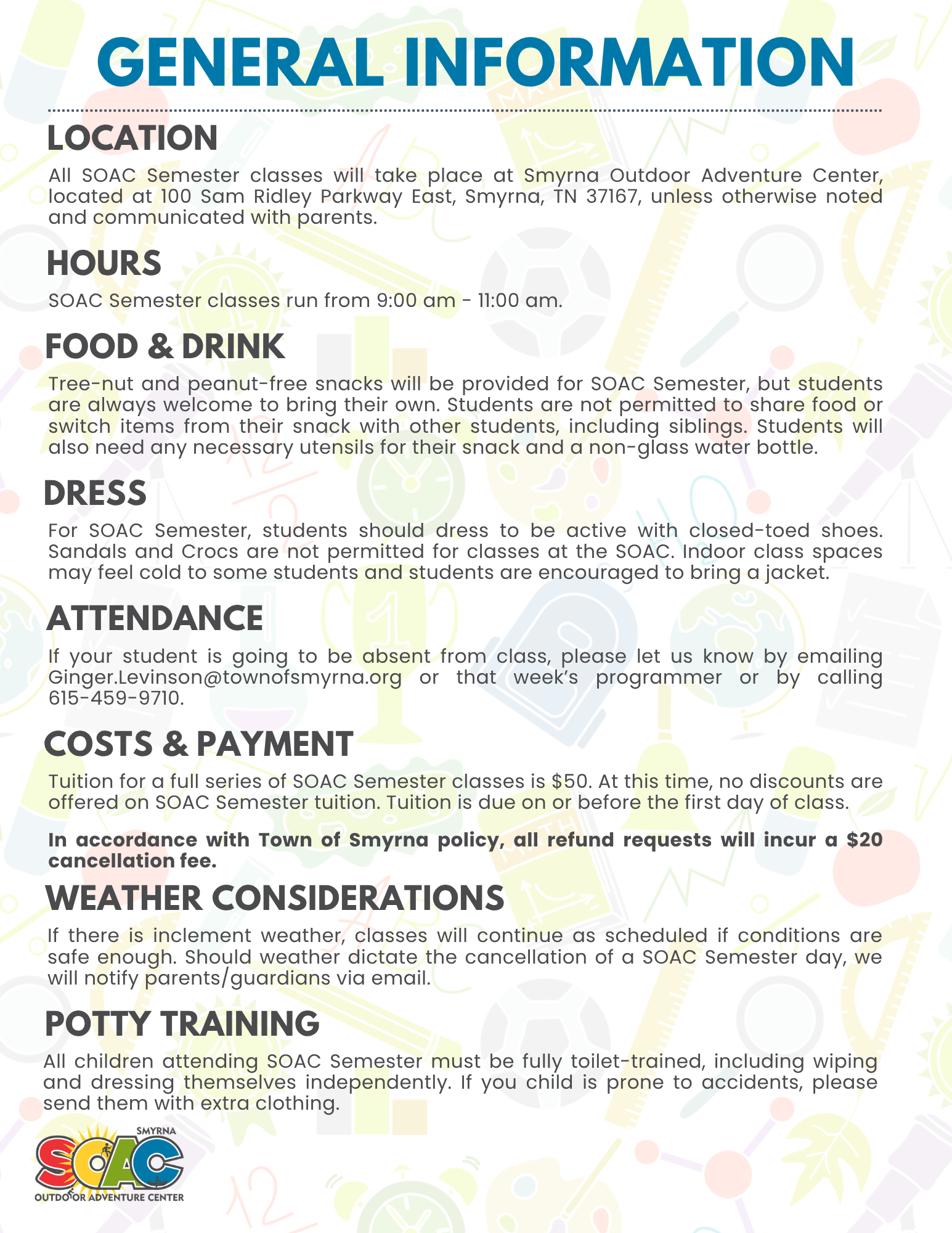 SOAC Semester Info 4